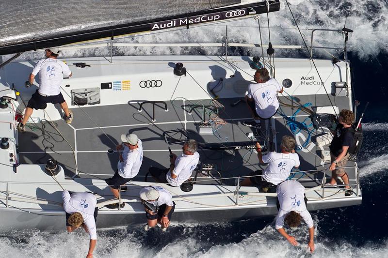 The Audi MedCup Region of Murcia, Cartagena Trophy day 3 photo copyright Ian Roman / Audi MedCup taken at  and featuring the TP52 class