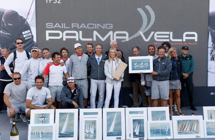 Azzurra wins Sail Racing PalmaVela photo copyright Nico Martinez taken at Real Club Náutico de Palma and featuring the TP52 class