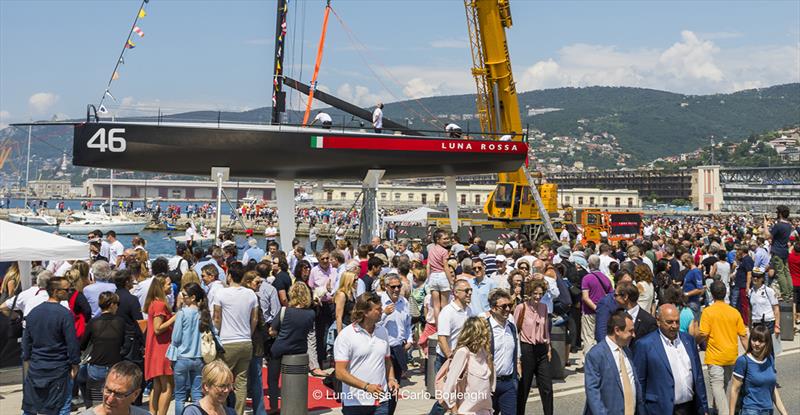 Luna Rossa TP52 launching event in Trieste photo copyright Luna Rossa / Carlo Borlenghi taken at  and featuring the TP52 class