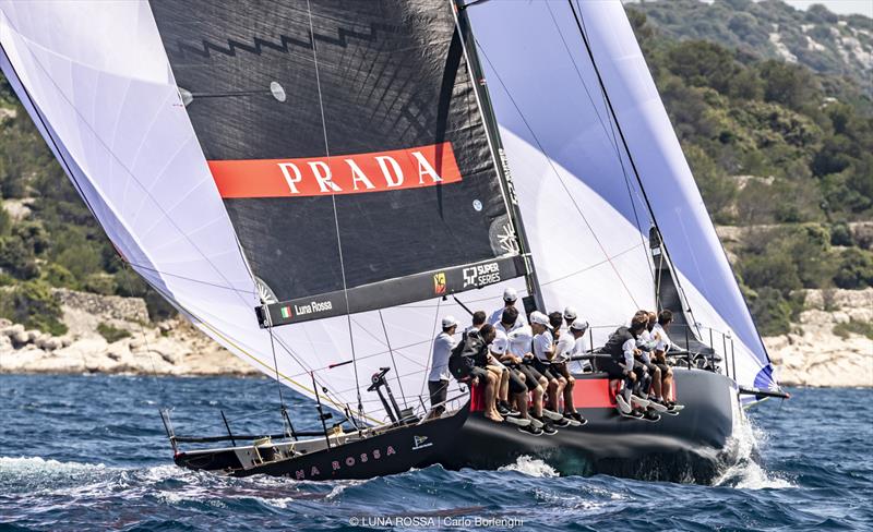 Race Day 2 LUNA ROSSA photo copyright Carlo Borlenghi taken at  and featuring the TP52 class