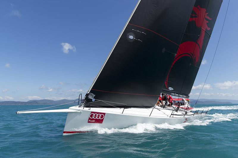 Karl Kwok's Beau Geste at Hamilton Island Race Week photo copyright Andrea Francolini taken at Hamilton Island Yacht Club and featuring the TP52 class