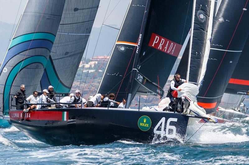 Rolex TP52 World Championship practice race - photo © Martinez Studio