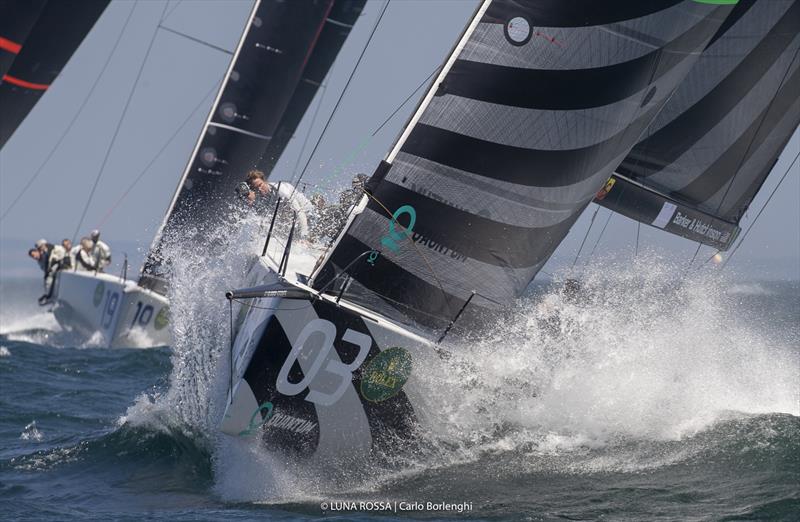 Day 1 Rolex TP52 World Championship 2018 - Cascais, Portugal - photo © Carlo Borlenghi / Luna Rossa