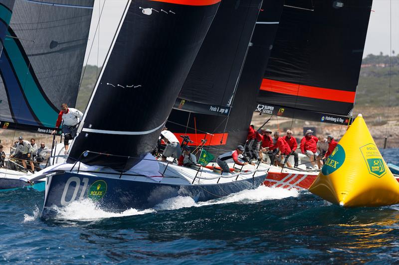 Rolex TP52 World Championship Coastal Race on day 3 - photo © Nico Martinez / www.MartinezStudio.es