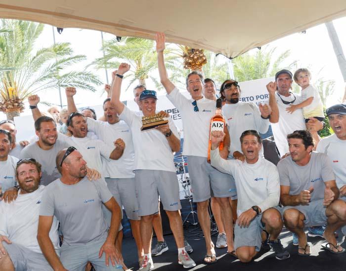 Azzurra is second at the Puerto Portals 52 Super Series - photo © Nico Martinez