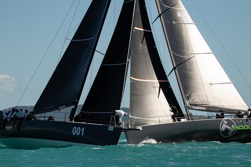 Ichi Ban and Hooligan - hard to separate - Airlie Beach Race Week - photo © Shirley Wodson