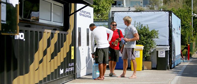 52 SUPER SERIES Saves 10,000 Plastic Water Bottles from Circulation in Puerto Portals photo copyright Bluewater taken at  and featuring the TP52 class