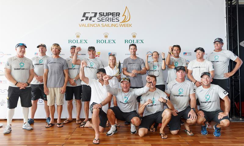 52 Super Series Valencia Sailing Week day 5 celebrations - photo © Nico Martinez / 52 Super Series