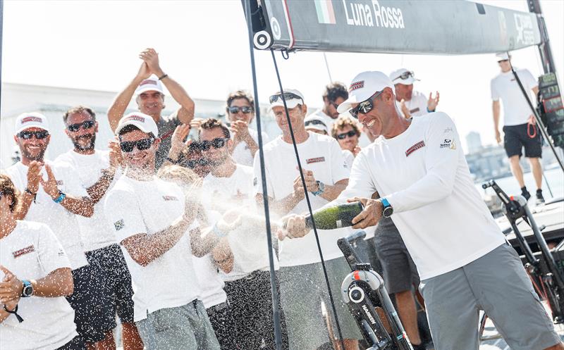 52 Super Series Valencia Sailing Week day 5 celebrations photo copyright Nico Martinez / 52 Super Series taken at  and featuring the TP52 class