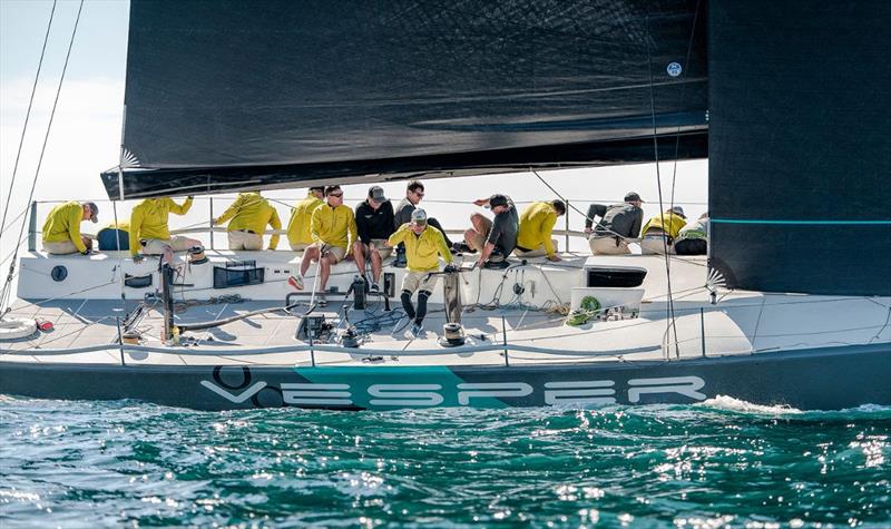 Vesper - 2019 Annual SCYA Midwinter Regatta photo copyright Mark Albertazzi taken at San Diego Yacht Club and featuring the TP52 class