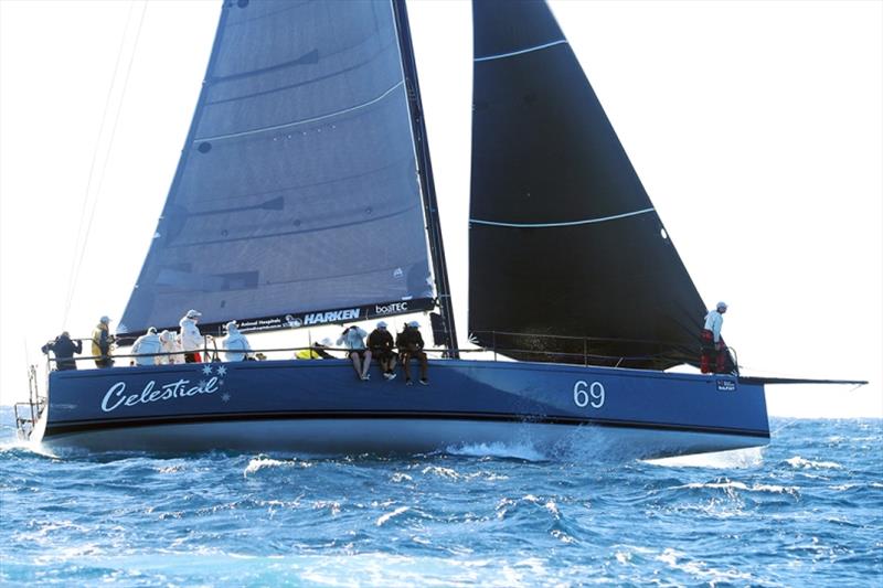 Celestial - 2019 SailFest Newcastle, Day 3 photo copyright Mark Rothfield taken at Newcastle Cruising Yacht Club and featuring the TP52 class