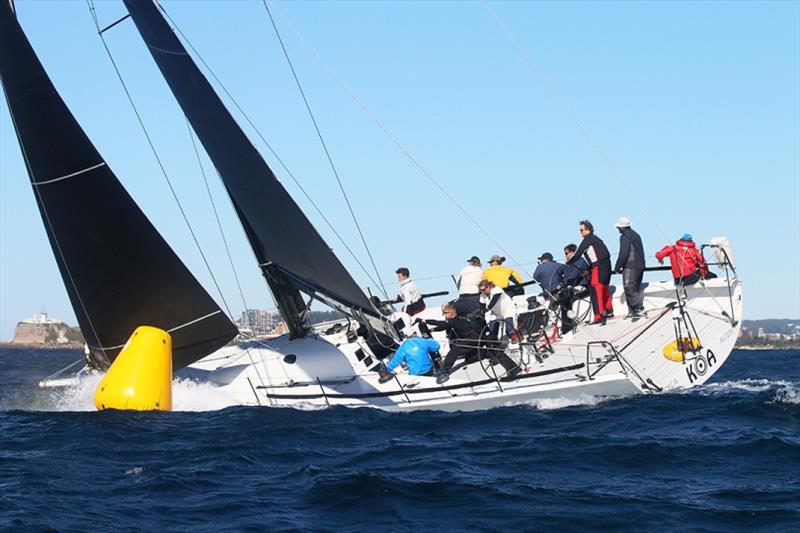 Koa - 2019 SailFest Newcastle, Day 3 photo copyright Mark Rothfield taken at Newcastle Cruising Yacht Club and featuring the TP52 class