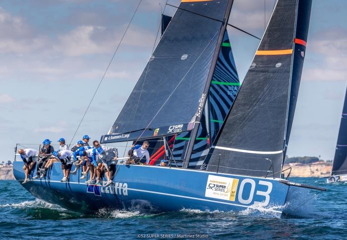 Azzurra at Puerto Sherry 52 Super Series - photo © Martinez Studio / 52 Super Series