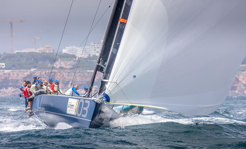 Azzurra - Day 1 - Cascais 52 Super Series Sailing Week - photo © Martinez Studio / 52 Super Series