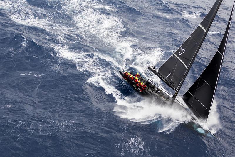 David Griffiths and Rupert Henry's returning yacht, Chinese Whisper, is no stranger to ocean racing and will be pushing to claim the line honours title photo copyright Rolex / Stefano Gattin taken at Cruising Yacht Club of Australia and featuring the TP52 class