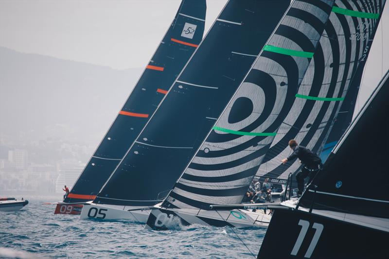 TP52 action from The Superyacht Cup Palma, Spain June 2019 photo copyright Atila Madrona taken at Real Club Náutico de Palma and featuring the TP52 class