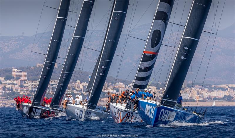 Final day - Rolex TP52 World Championship on Bay of Palma photo copyright Nico Martinez / 52 Super Series taken at  and featuring the TP52 class