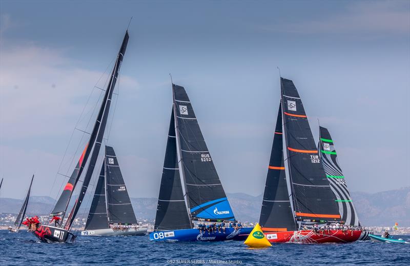 Final day - Rolex TP52 World Championship on Bay of Palma photo copyright Nico Martinez / 52 Super Series taken at  and featuring the TP52 class