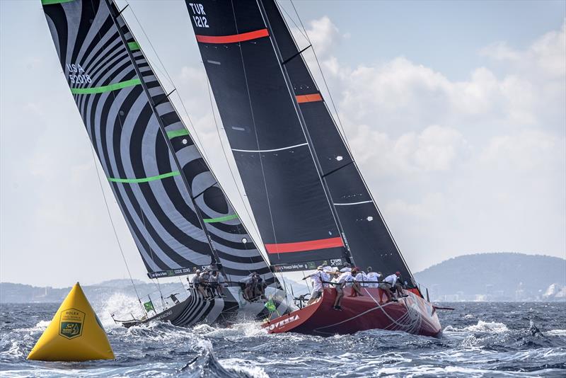 Quantum Racing, United States, and Provezza, Turkey, enjoyed race victories at the 2019 Rolex TP52 World Championship photo copyright Kurt Arrigo / Rolex taken at  and featuring the TP52 class