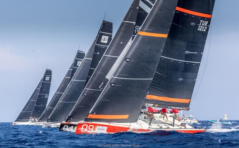 Practice Race - Audi 52 Super Series Sailing Week Porto Cervo - photo © Nico Martinez / 52 Super Series