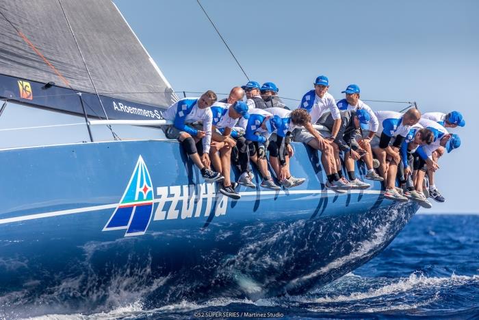 Azzurra at Audi 52 Super Series Sailing Week Porto Cervo photo copyright 52 Super Series / Martinez Studio taken at Yacht Club Costa Smeralda and featuring the TP52 class