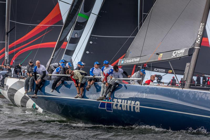 52 Super Series at Cape Town - Day 3 photo copyright Nico Martinez / 52 Super Series taken at  and featuring the TP52 class