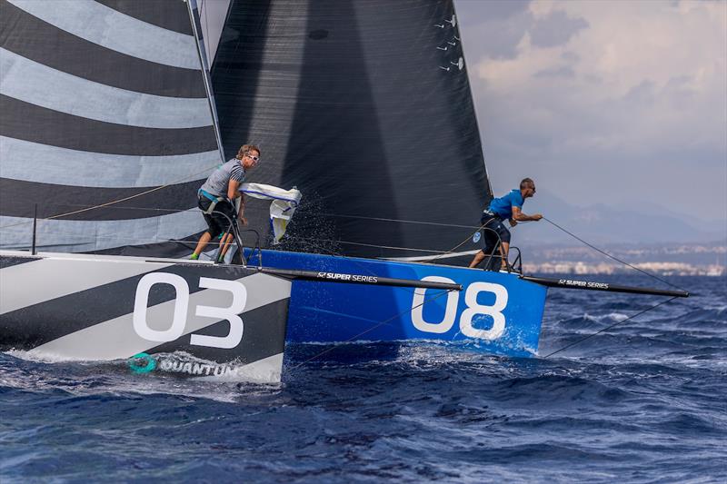 Puerto Portals 52 Super Series Sailing Week – Day 3 photo copyright Nico Martimez / Martinez Studio taken at  and featuring the TP52 class