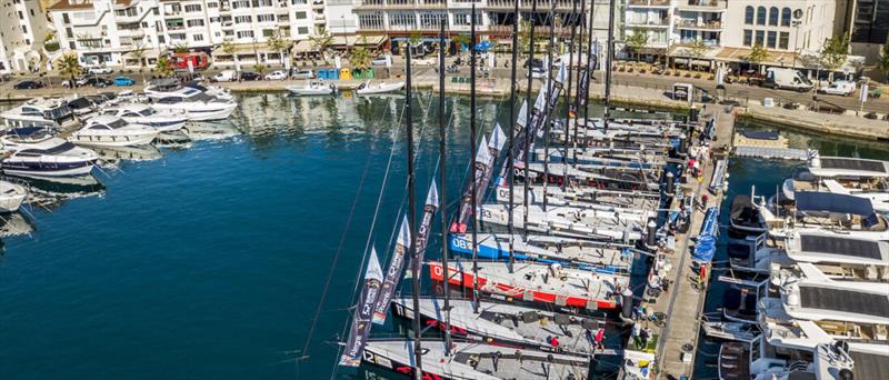 52 Super Series fleet set to line up in Menorca photo copyright 52 Super Series taken at  and featuring the TP52 class