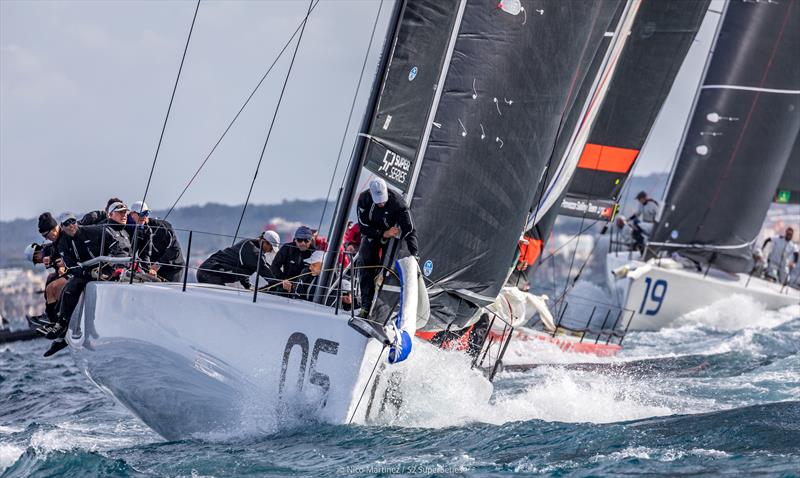 ROLEX TP52 World Championship in Palma day 4 photo copyright Nico Martimez / 52 Super Series taken at Real Club Náutico de Palma and featuring the TP52 class