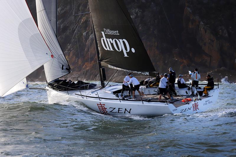 Zen - Sail Port Stephens Day 6 photo copyright Promocean Media taken at Corlette Point Sailing Club and featuring the TP52 class