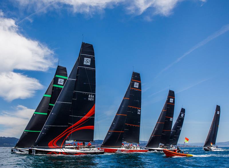 52 Super Series Baiona Sailing Week 2022 photo copyright Martinez Studio / 52 Super Series taken at  and featuring the TP52 class