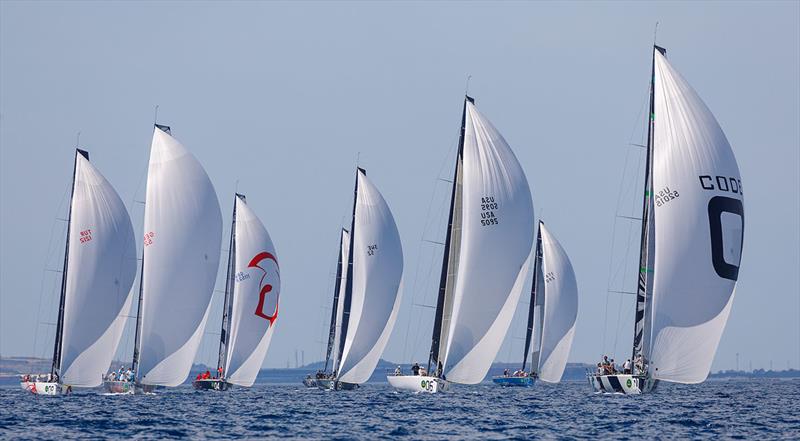 Rolex TP52 World Championship Scarlino photo copyright Nico Martinez taken at Yacht Club Isole di Toscana and featuring the TP52 class