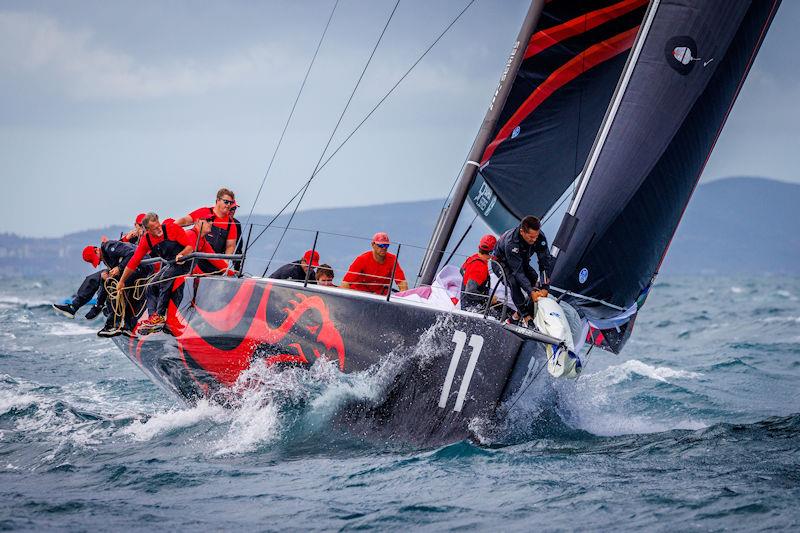 Royal Cup 52 SUPER SERIES Scarlino day 2 photo copyright Nico Martinez taken at Club Nautico Scarlino and featuring the TP52 class