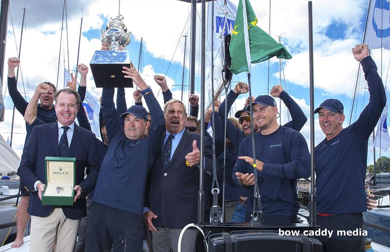WoooHoooooooo. You did it. Celestial is the overall Winner in 2022 of the Sydney Hobart race - photo © Bow Caddy Media