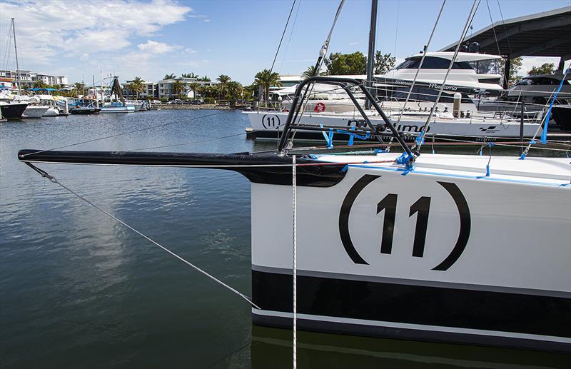 Prodder town. Maritimo 11 shows off to Maritimo 11 photo copyright John Curnow taken at  and featuring the TP52 class