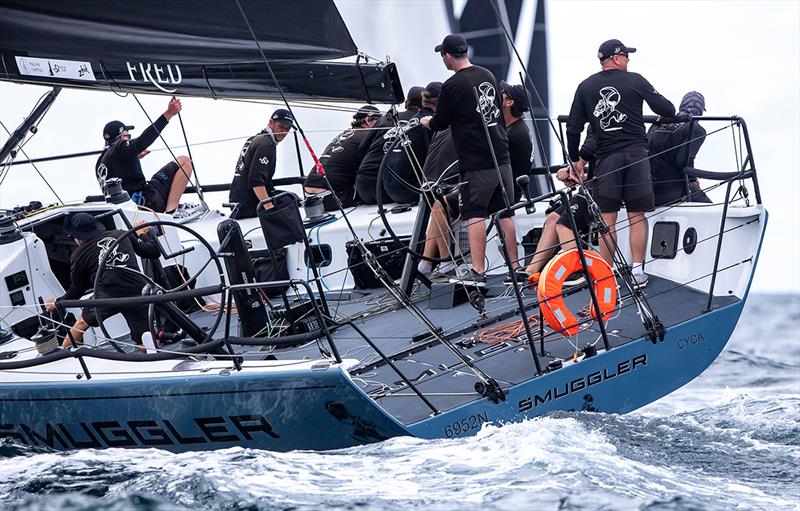 Smuggler finished the event in second place - Pallas Capital TP52 Gold Cup photo copyright Bow Caddy Media taken at Cruising Yacht Club of Australia and featuring the TP52 class