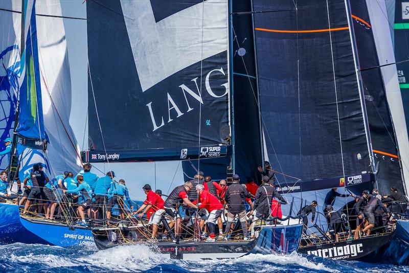 52 SUPER SERIES Saint-Tropez Sailing Week Day 2 photo copyright 52 Super Series / Martinez Studio taken at Société Nautique de Saint-Tropez and featuring the TP52 class