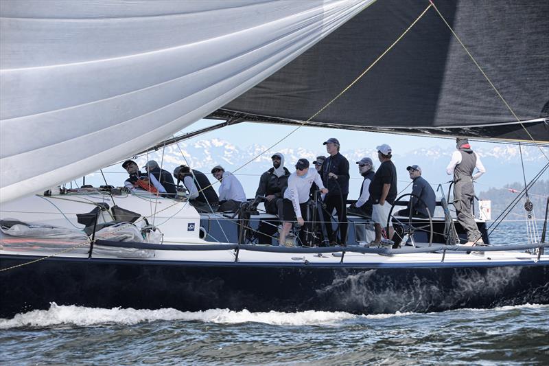 Glory was the first boat home to the barn at the SYC's Vashon Island Race, which was the second event in the SYC's 2023 Tri-Island series photo copyright Jan Anderson (janpix.smugmug.com/) taken at Seattle Yacht Club and featuring the TP52 class