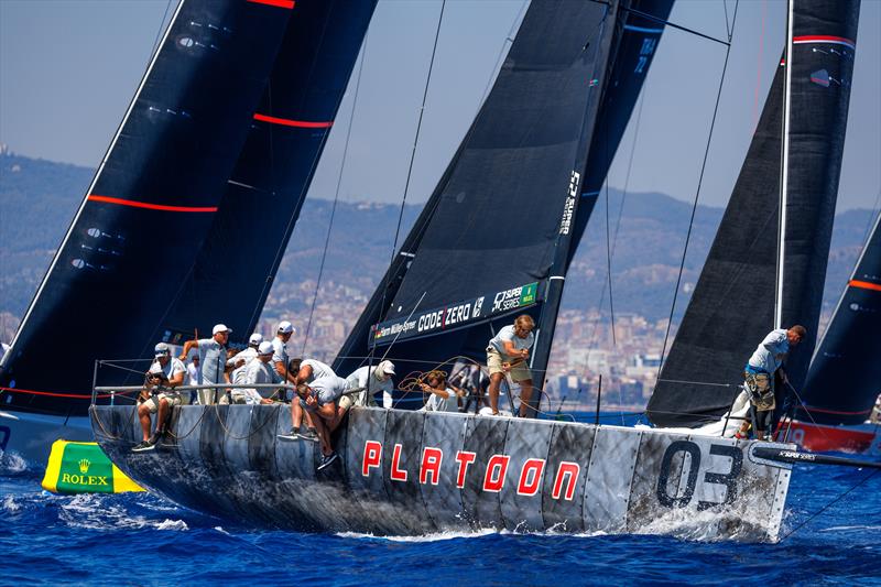 Rolex TP52 World Championship Barcelona Day 3 photo copyright Nico Martinez / 52 Super Series taken at Real Club Nautico de Barcelona and featuring the TP52 class