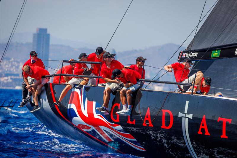 Rolex TP52 World Championship Barcelona Day 3 photo copyright Nico Martinez / 52 Super Series taken at Real Club Nautico de Barcelona and featuring the TP52 class