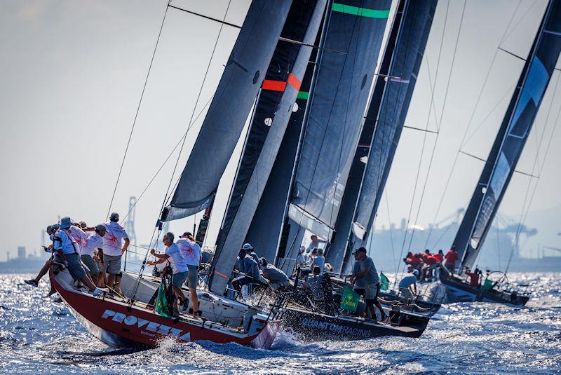 Rolex TP52 World Championship Barcelona Day 4 photo copyright Nico Martinez / 52 Super Series taken at Real Club Nautico de Barcelona and featuring the TP52 class