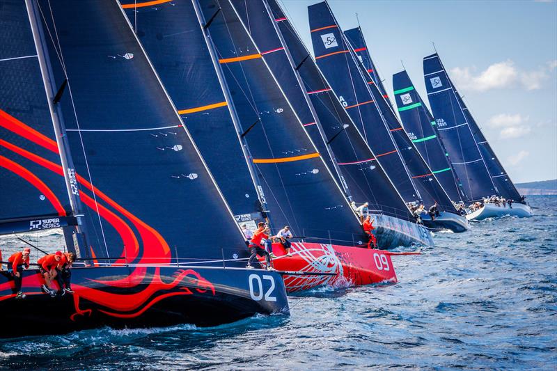 52 SUPER SERIES Puerto Portals Sailing Week Day 4 photo copyright Nico Martinez / 52 Super Series taken at  and featuring the TP52 class