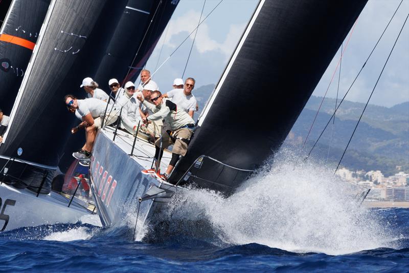 52 SUPER SERIES Puerto Portals Sailing Week Day 5 - Platoon win 2023 52 SUPER SERIES season title on tiebreak - photo © Nico Martinez / 52 Super Series