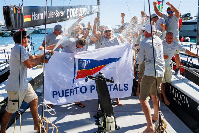 52 SUPER SERIES Puerto Portals Sailing Week Day 5 - Platoon win 2023 52 SUPER SERIES season title on tiebreak - photo © Nico Martinez / 52 Super Series