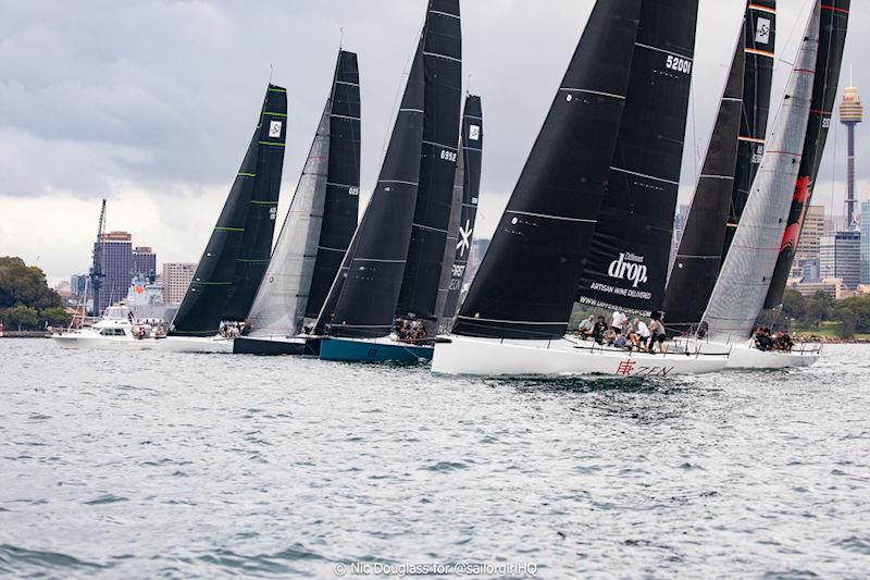 Pallas Capital Gold Cup: Ten TP52's on the start line - photo © Nic Douglass for @sailorgirlHQ