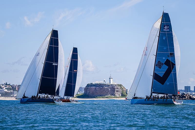 TP52 Passage Race - Newcastle SailFest Regatta photo copyright Salty Dingo taken at Newcastle Cruising Yacht Club and featuring the TP52 class