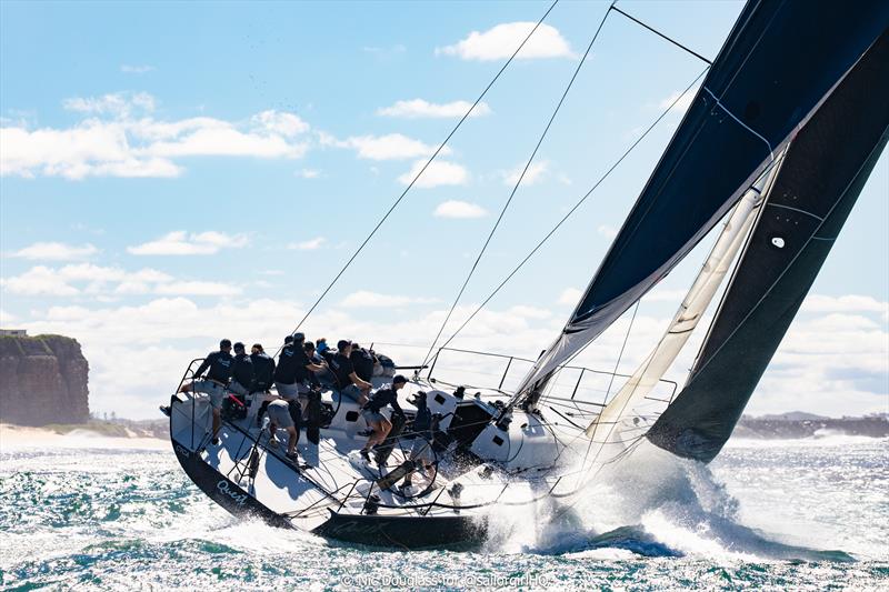 Quest took out the Passage Race on TPR today and sits in second overall after SailFest Newcastle Regatta and Australian Yachting Championships Day 2 photo copyright Nic Douglass for @sailorgirlHQ taken at Newcastle Cruising Yacht Club and featuring the TP52 class