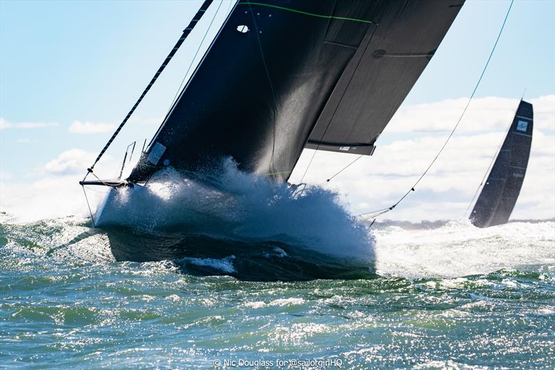 Marcus Blackmore's Hooligan was in full flight on SailFest Newcastle Regatta and Australian Yachting Championships Day 2 - photo © Nic Douglass for @sailorgirlHQ