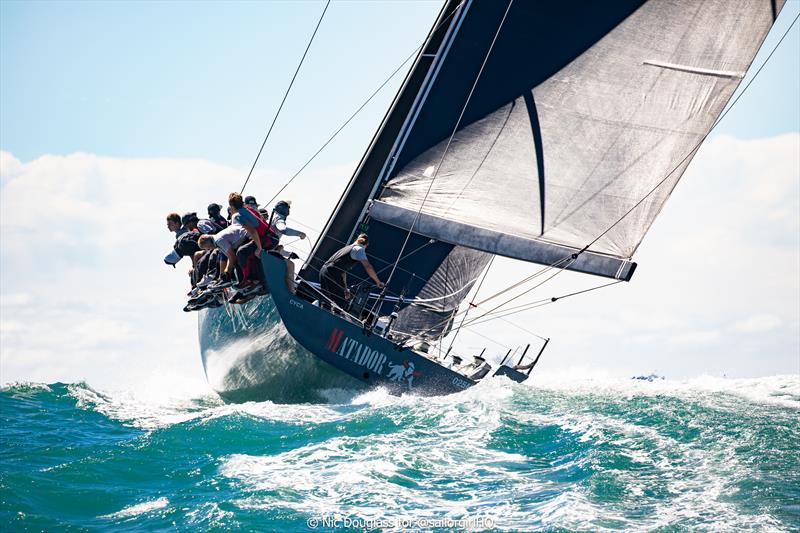 Matador leads after SailFest Newcastle Regatta and Australian Yachting Championships Day 2 photo copyright Nic Douglass for @sailorgirlHQ taken at Newcastle Cruising Yacht Club and featuring the TP52 class