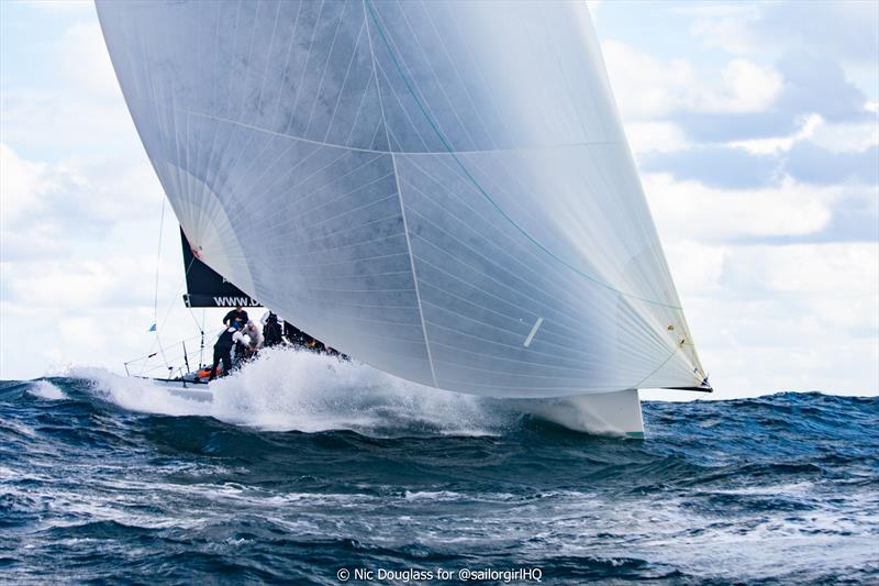 Zen launched during Pallas Capital Gold Cup Act 3 photo copyright Nic Douglass for @sailorgirlHQ taken at Newcastle Cruising Yacht Club and featuring the TP52 class